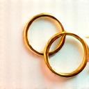 Intertwined rings icon for wedding catering