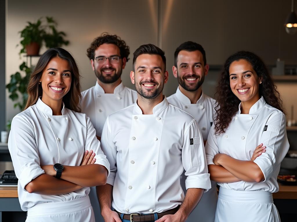 The professional and friendly culinary team of Merlion Culinary Co.